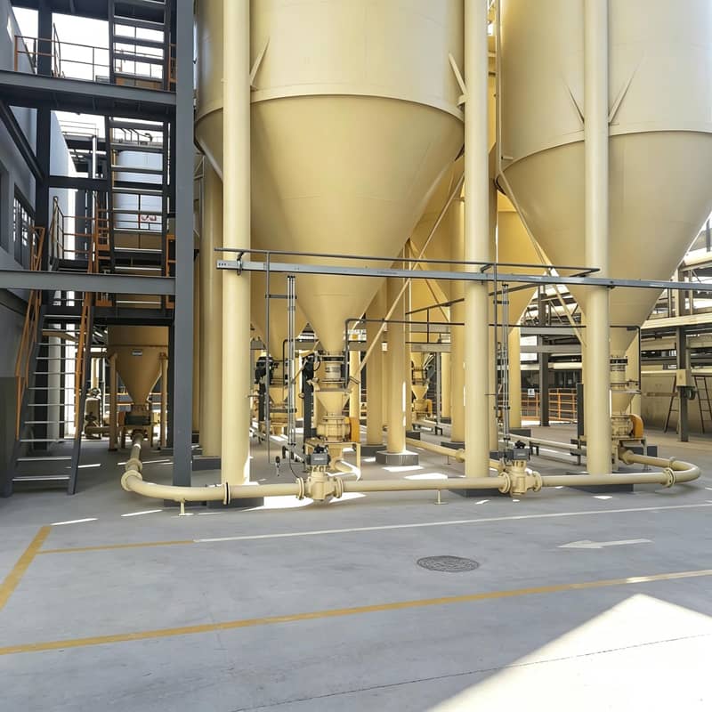 Positive pressure dilute-phase pneumatic conveying system with Roots blower for long-distance powder transfer - Guanjiang