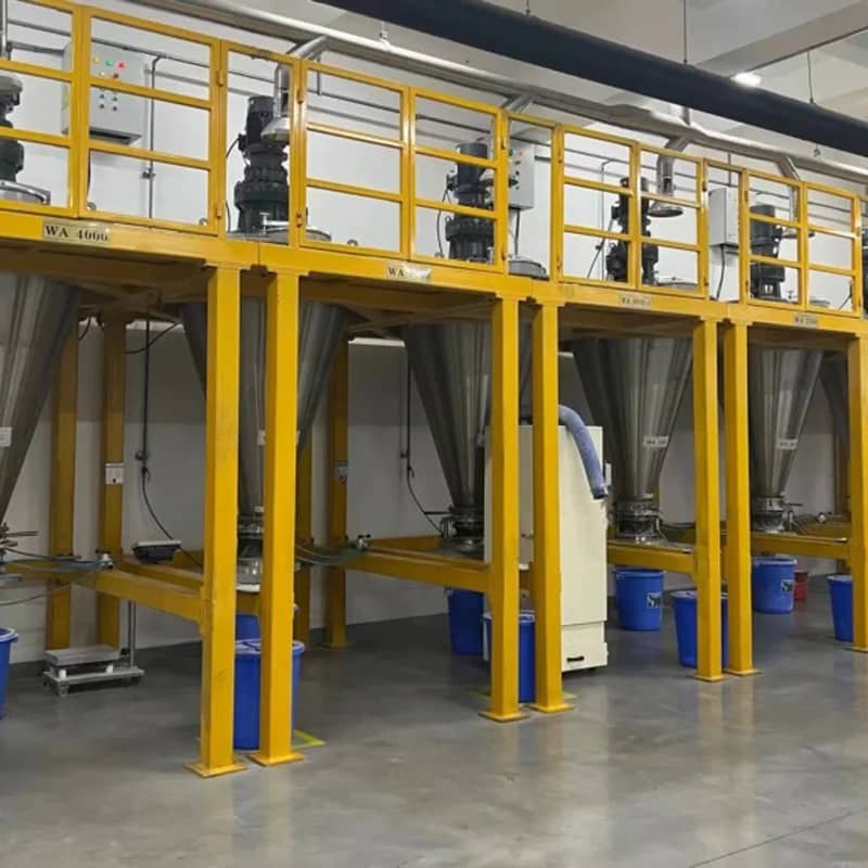 cantilever double spiral cone mixer for powder and granule blending - Guanjiang