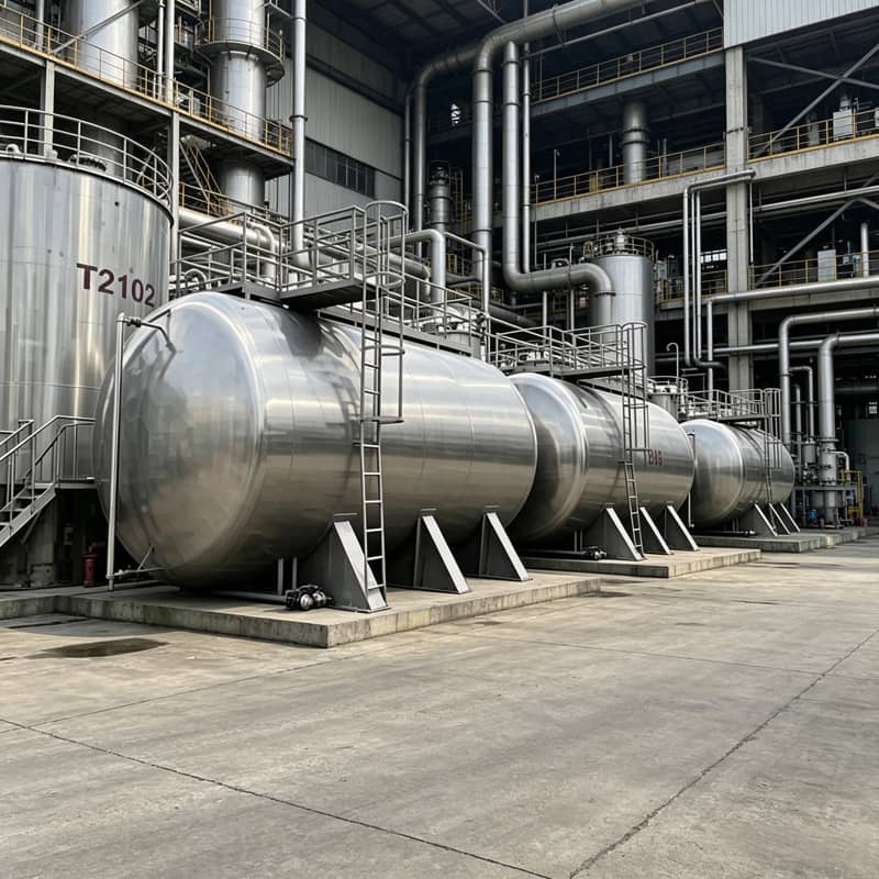 Stainless steel vacuum hopper for powder storage and vacuum conveying - Guanjiang