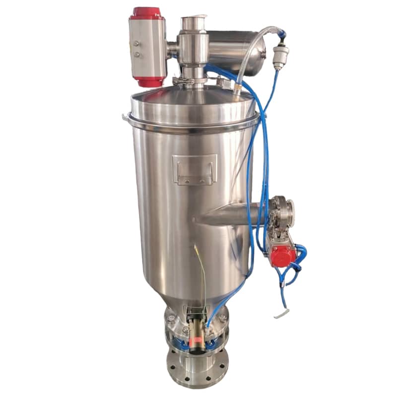 GJFB series explosion-proof vacuum conveyor with Exd IIB T4Gb PLC control panel