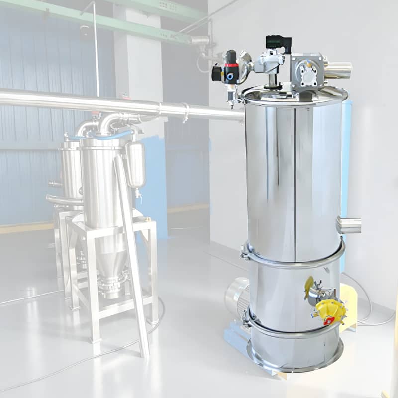 ZKS-3 compact vacuum powder conveyors for GMP compliant small-scale powder transfer - Guanjiang