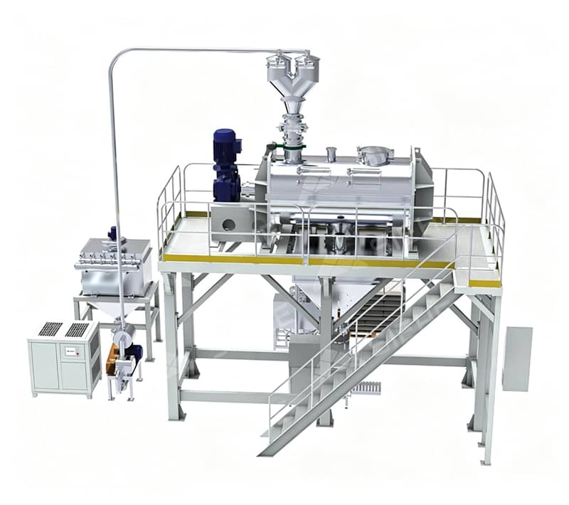 Powder Mixing Production Line 